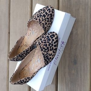 Blowfish Madera Leopard Flats Women's 6